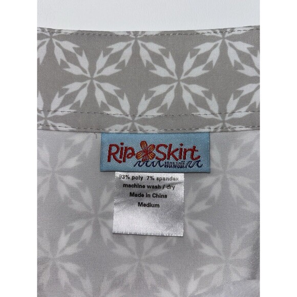 Ripskirt Hawaii Rip Skirt Women's M Medium Floral Wrap 16.5" Long - Picture 15 of 16